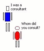 A consultant learns from others