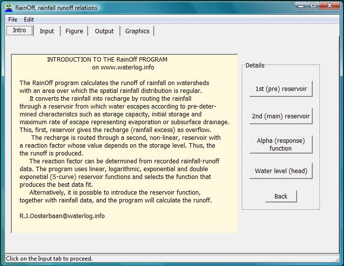 introduction to rainfall-
             runoff software